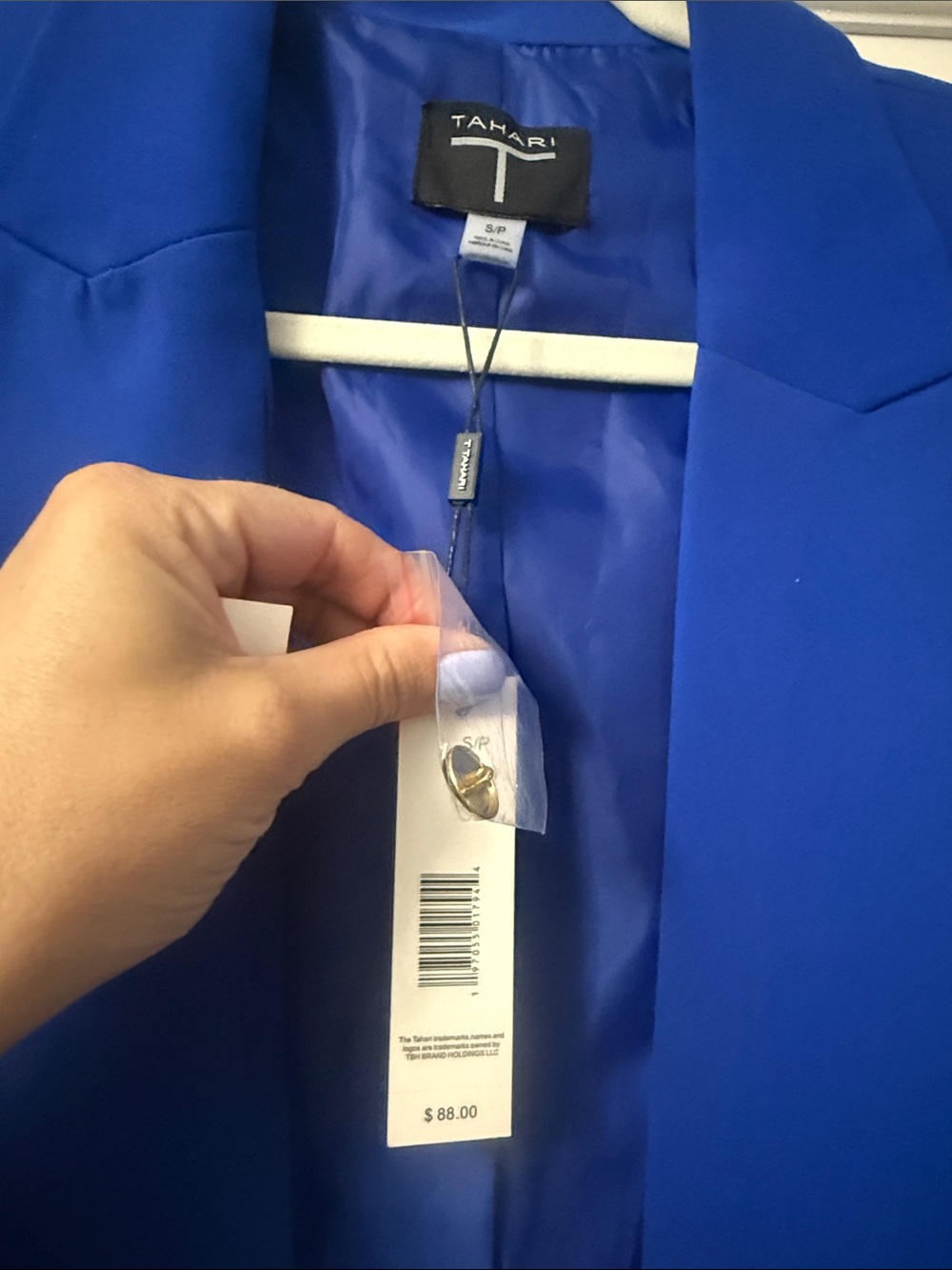 NWT Tahari Blue Blazer - Picture 3 of 4
